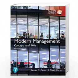 Modern Management: Concepts and Skills, Global Edition by Samuel C. Certo Book-9781292265193