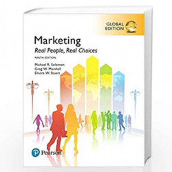 Marketing: Real People, Real Choices, Global Edition by Michael R. Solomon Book-9781292221083
