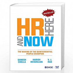 HR Here and Now: The Making of the Quintessential People Champion by Ganesh Chella Book-9789352806935