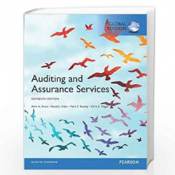 Auditing and Assurance Services, Global Edition by Alvin A. Arens Book-9781292147871