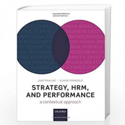Strategy, HRM, and Performance: A Contextual Approach by Jaap Paauwe Book-9780198808602