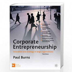 Corporate Entrepreneurship: Innovation and Strategy in Large Organizations by Paul Burns Book-9781137483669