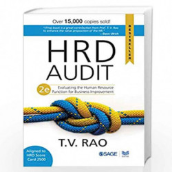 HRD Audit: Evaluating the Human Resource Function for Business Improvement by T V Rao Book-9788132119678