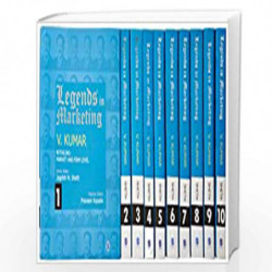 Legends in Marketing: V Kumar: V. Kumar - Set of 10 Vols. by Jagdish N. Sheth Book-9788132109037