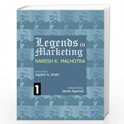 Legends in Marketing: Naresh Malhotra: Naresh Malhotra - Set of 9 Vols by Jagdish N. Sheth Book-9788132105176