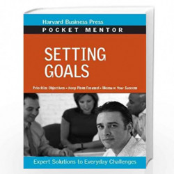 Setting Goals (Harvard Pocket Mentor) by Harvard Business School Press Book-9781422128916