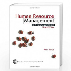 Human Resource Management in a Business Context by Alan Price Book-9781844805488