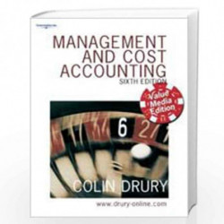 Management and Cost Accounting: Value Media Edition by Colin Drury Book-9781844807031