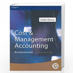 Cost and Management Accounting: An Introduction by Colin Drury Book-9781861529053