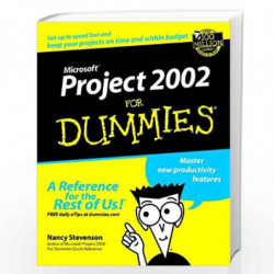 Microsoft Project 2002 For Dummies (For Dummies Series) by Nancy Stevenson Book-9780764516283