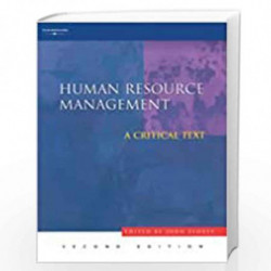 Human Resource Management: A Critical Text by John Storey Book-9781861526052