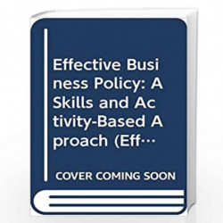 Effective Business Policy (Effective Management) by Alan H. Anderson Book-9780631191254
