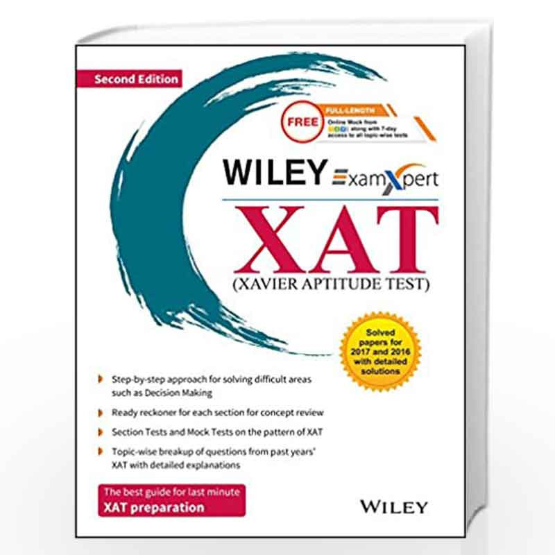 Wiley s ExamXpert XAT Xavier Aptitude Test By Wiley India Buy Online Wiley s ExamXpert XAT