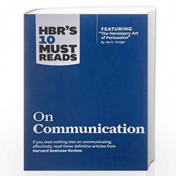 HBR's 10 Must Reads: On Communication (Harvard Business Review Must Reads) by Harvard Business Review Book-9781422189863