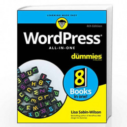 WordPress All In One For Dummies (For Dummies (Computer/Tech)) by Sabin-Wilson Book-9781119553151