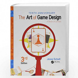 The Art of Game Design: A Book of Lenses, Third Edition by Schell Book-9781138632059