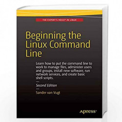 Beginning the Linux Command Line by Sander van Vugt Book-9781430268307