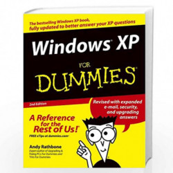 Windows XP For Dummies by Andy Rathbone Book-9780764573262