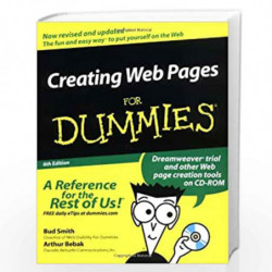 Creating Web Pages For Dummies          by Bud Smith Book-9780764516436