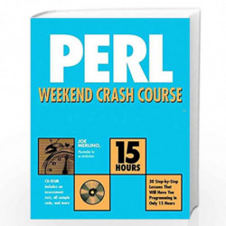 Perl Weekend Crash CourseTM by Joe Merlino Book-9780764548277