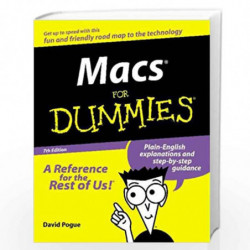 Macs          For Dummies          by David Pogue Book-9780764507038