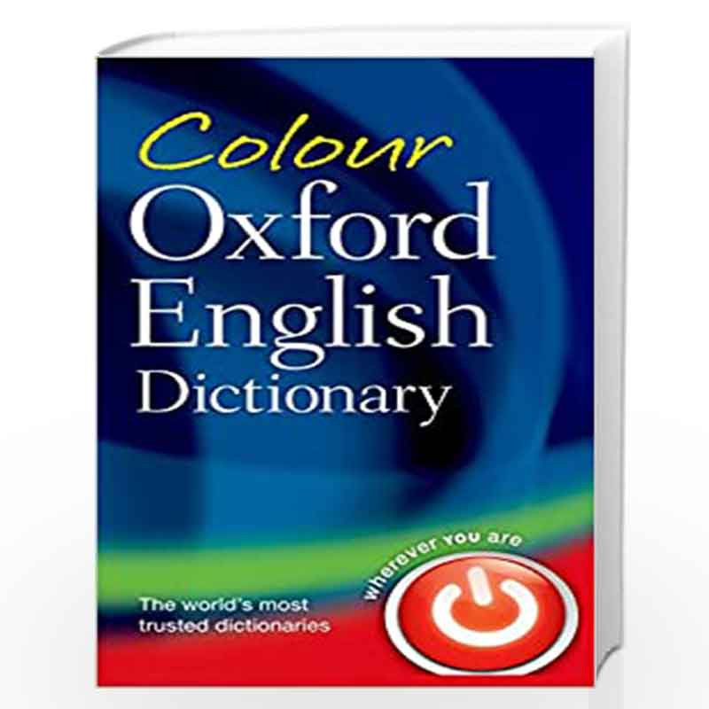 Colour Oxford English Dictionary by Oxford Dictionaries Book-9780199607914
