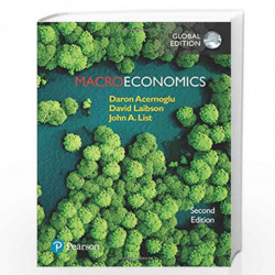Macroeconomics, Global Edition by Daron Acemoglu Book-9781292252919