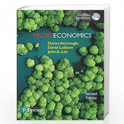 Microeconomics, Global Edition by Daron Acemoglu Book-9781292214351