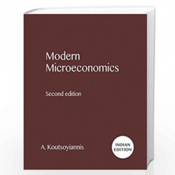 Modern Microeconomics (Intl) by A. Koutsoyiannis Book-9780333778210
