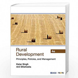 Rural Development: Principles, Policies, and Management by Katar Singh Book-9789351509981