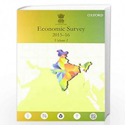 Economic Survey 2015-2016 (Two-Volume Set) by Ministry Of Finance Book-9780199469284