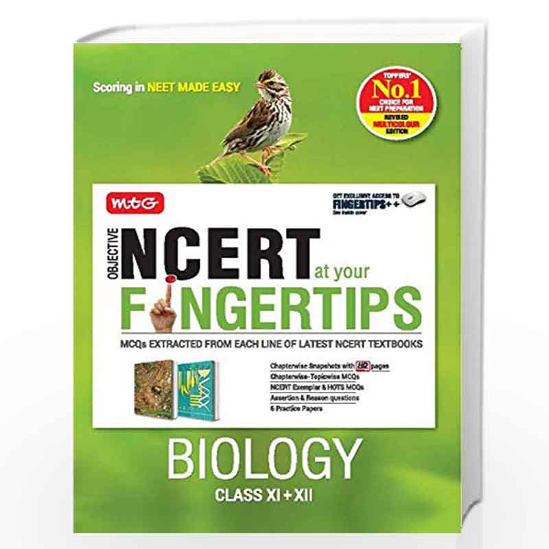 NCERT Biology Class 11 and class 12:MTG Objective NCERT at your FINGERTIPS for NEET-AIIMS-9789388899789