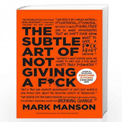 The Subtle Art of Not Giving a F*ck (Gift Edition) : A Counterintuitive Approach to Living a Good Life by Mark Manson Book-97800