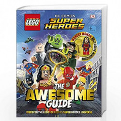 LEGO DC Comics Super Heroes The Awesome Guide: With Exclusive Wonder Woman Minifigure by DK Book-9780241280393