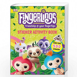 Fingerlings Sticker Activity Book by DK Book-9780241367346