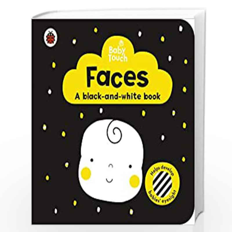 Baby Touch: Faces: a black-and white-book by LADYBIRD Book-9780241391723
