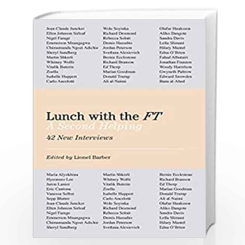 Lunch with the FT: A Second Helping by Barber, Lionel Book-9780241400685