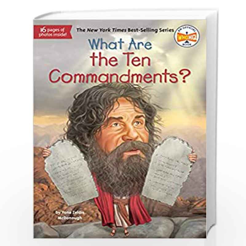 What Are the Ten Commandments? (What Was?) by Yona Zeldis McDonough Book-9780515157239