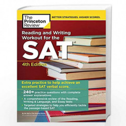 Reading and Writing Workout for the SAT, 4th Edition (College Test Preparation) by PRINCETON REVIEW Book-9780525567943