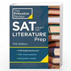 Cracking the SAT Subject Test in Literature, 17th Edition (College Test Preparation) by PRINCETON REVIEW Book-9780525568971