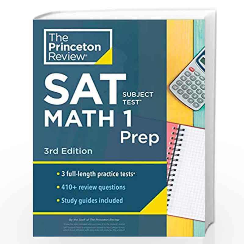 Cracking the SAT Subject Test in Math 1, 3rd Edition (College Test Preparation) by PRINCETON REVIEW Book-9780525568988