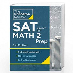 Cracking the SAT Subject Test in Math 2, 3rd Edition (College Test Preparation) by PRINCETON REVIEW Book-9780525568995