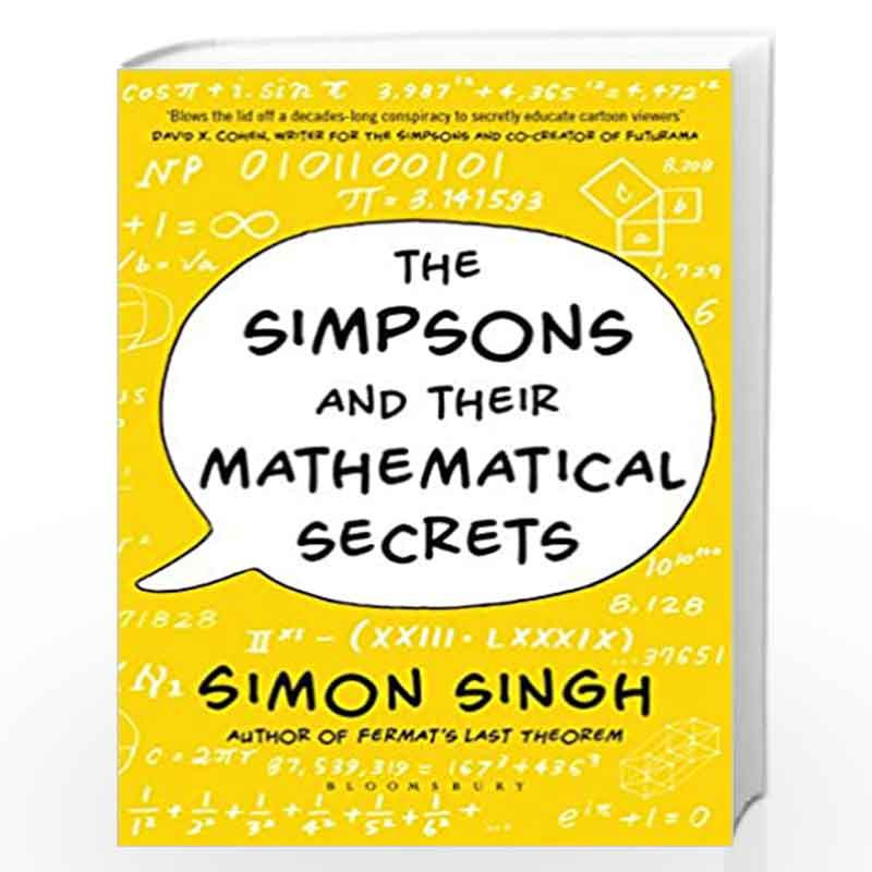 The Simpsons and Their Mathematical Secrets by SINGH SIMON Book-9781408862827