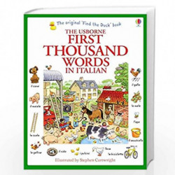 First Thousand Words in Italian by Heather Amery, Stephen Cartwright Book-9781409566144