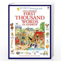 First Thousand Words in Hebrew by Heather Amery, Stephen Cartwright Book-9781409570363