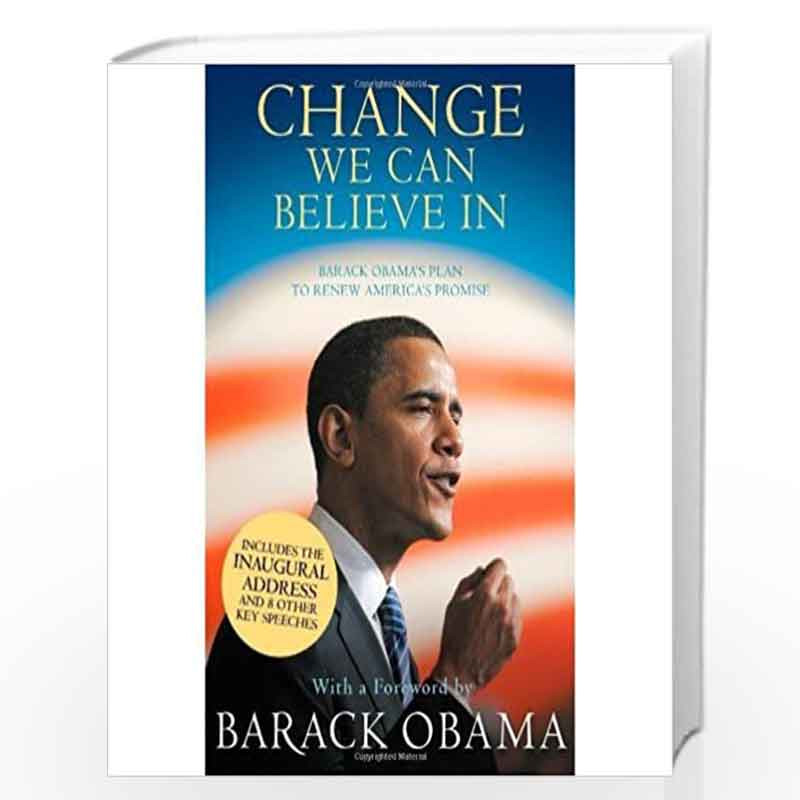 CHANGE WE CAN BELIEVE IN by Obama, Barack Book-9781847674890