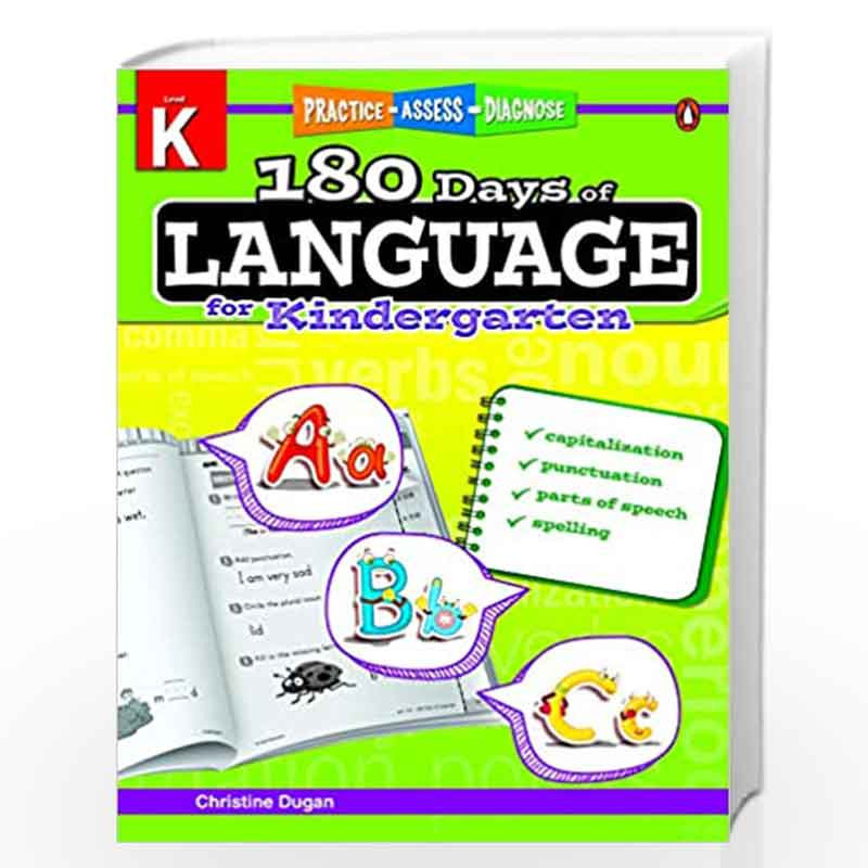 180 Days of Language for Kindergarten: Practice, Assess, Diagnose by NA Book-9789814867320