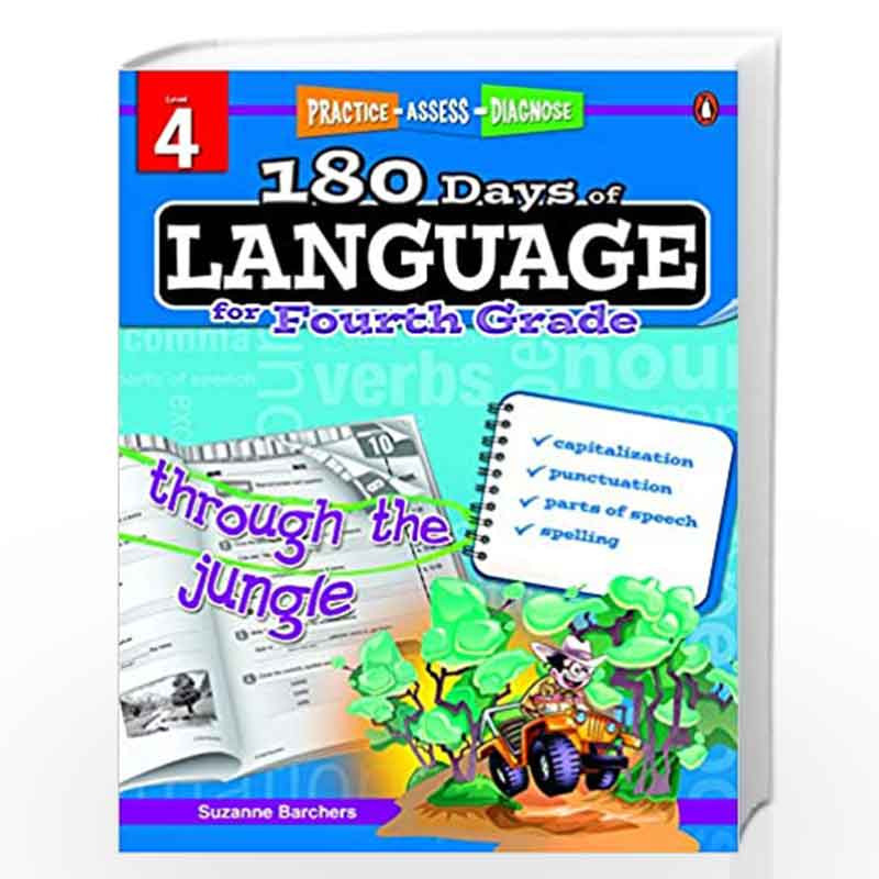 180 Days of Language for Fourth Grade: Practice, Assess, Diagnose by NA Book-9789814867368
