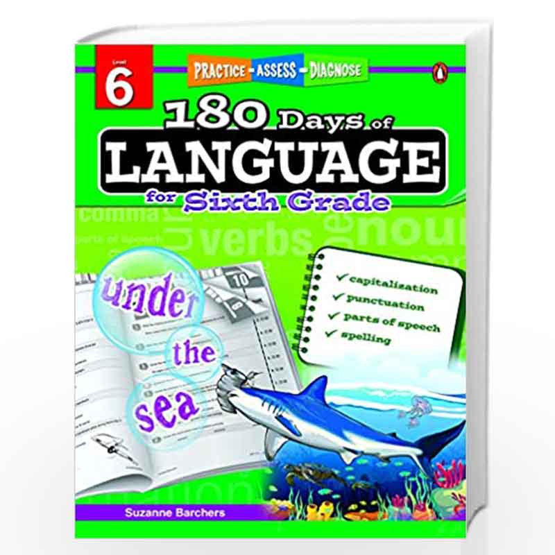 180 Days of Language for Sixth Grade: Practice, Assess, Diagnose by NA Book-9789814867382