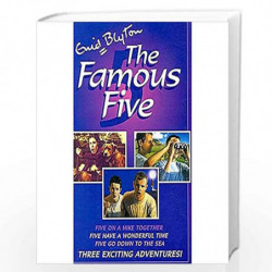 The Famous Five (Five On A Hike Together / Five Have a Wonderful Time / Five Go Down To The Sea) by NA Book-9780340910856